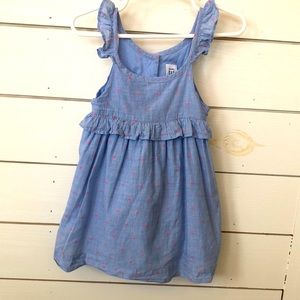 Gap flutter sleeveless dress